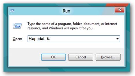 Windows启动appdata文件夹