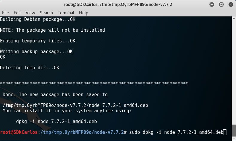 如何在Kali Linux中安装Node.js1