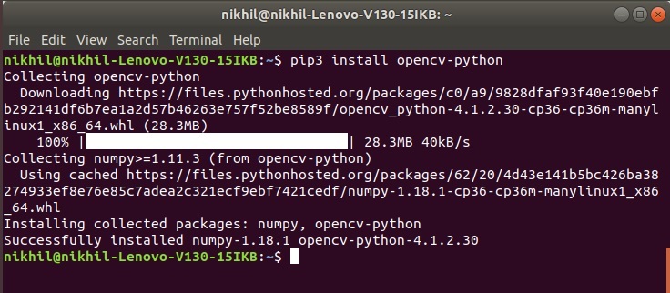 OpenCV安装Linux-04
